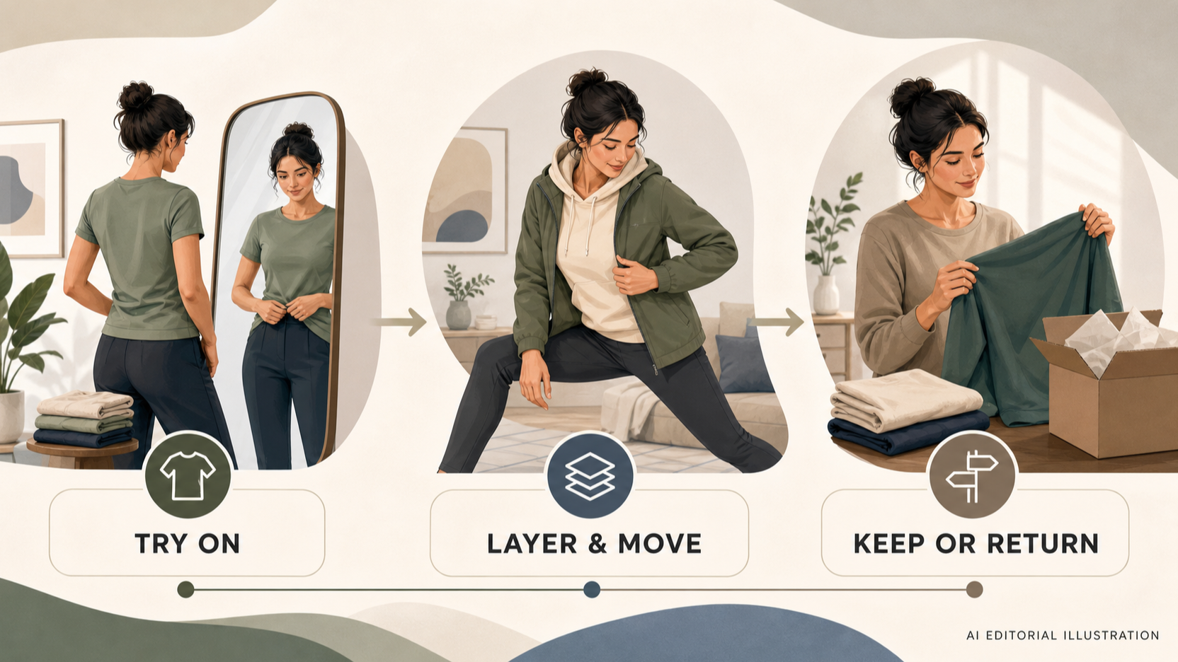 Editorial illustration for When to Buy Performance Apparel for Better Value